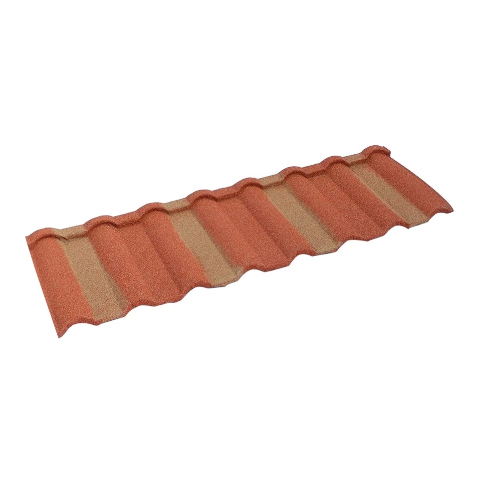 Tejas de metal revestidas de piedra de peso ligero Material popular para techos Precio de fábrica Láminas para techos de acero, zinc y aluminio