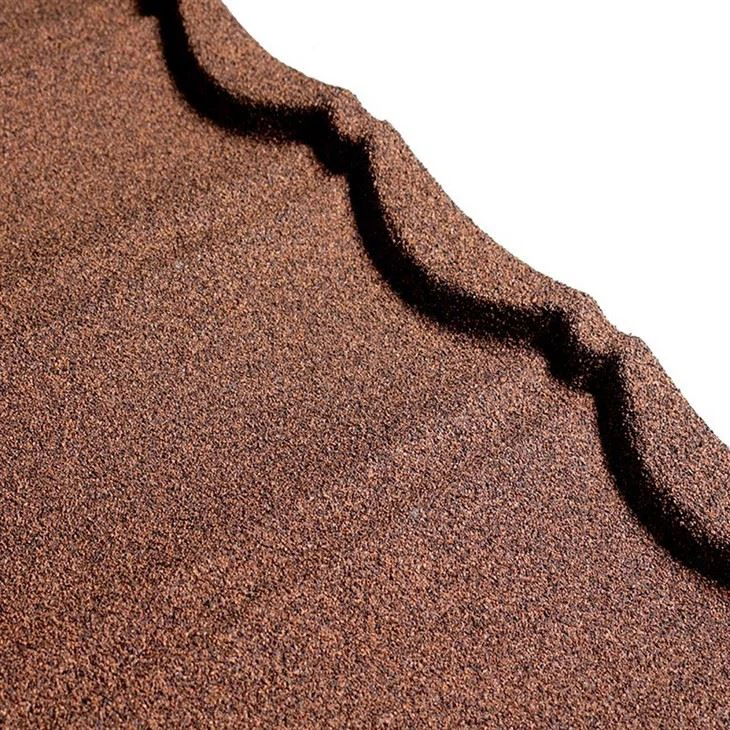 Color Coated Stone Metal Roof Bond Tiles