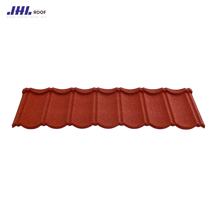 Lightweight Roof Affordable European Roofing Panel Tiles Stone Coated Metal Sheet