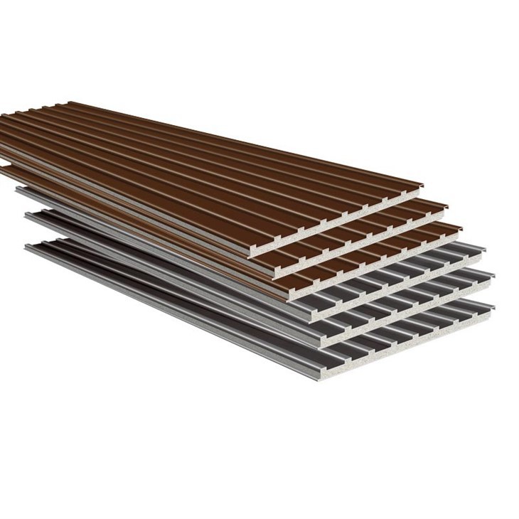 Pure Aluminium Insulated Roof Panel Easy Install PU Polyurethane Sandwich Panel Roof suppliers