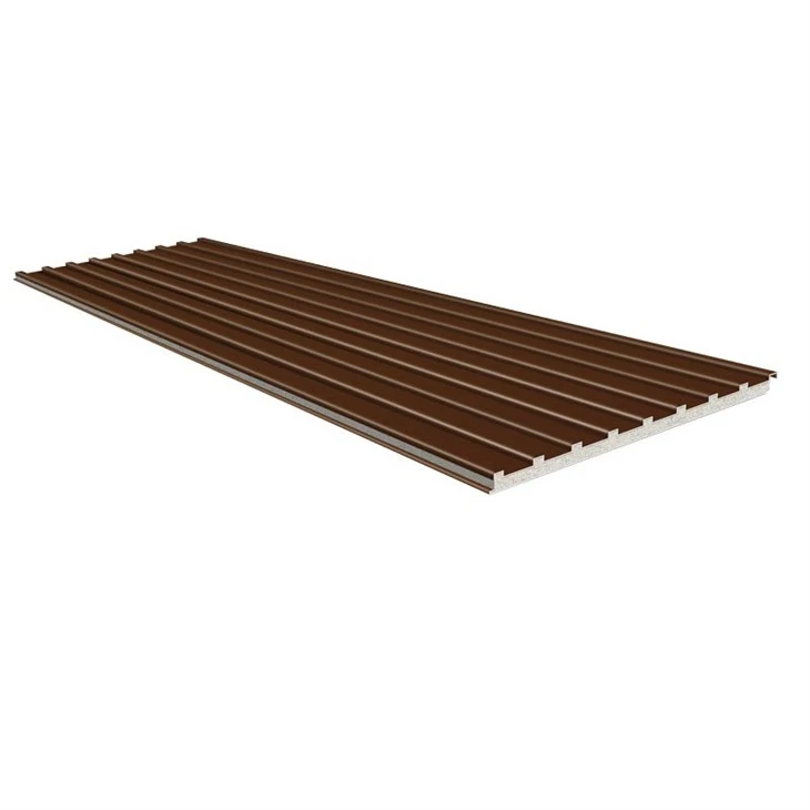 Residential Insulated Roof Panels For Balcony And Warehouse suppliers