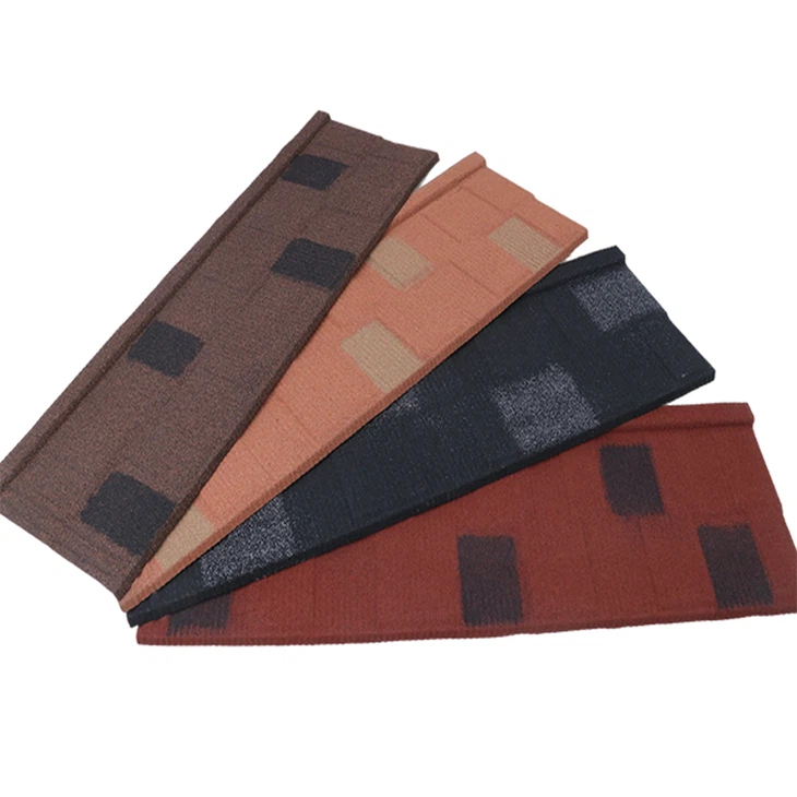 Thermal-Efficient Insulated Energy-Saving Cold Climate Regions Stone-Finished Metal Shingle